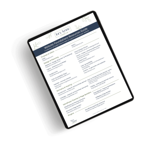 Guide with a list online resources or creating a website with WordPress